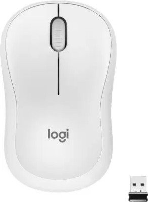 Solanki Silent M220 Buttons, Wireless Optical Mouse(USB 2.0, White)