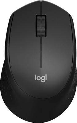 Logitech M330 / Silent Plus, 1000 DPI Optical Tracking, 24 Month Life Battery Wireless Ambidextrous Optical Mouse(2.4GHz Wireless, Black)