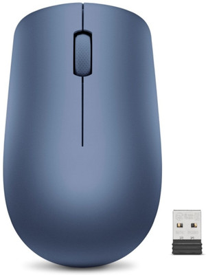 Lenovo 530 Mice Wireless Ambidextrous Optical Mouse(2.4GHz Wireless, Abyss Blue)