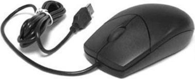 Wifton Wired Usb Office Mouse Optical Mouse for Pc, Laptop-Black Wired Ambidextrous Optical  Gaming Mouse(USB 2.0, Black)