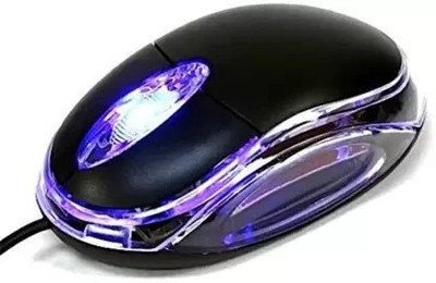 NPAV TB-36B Wired Optical Mouse (USB, Black) Wired Ambidextrous Optical Mouse(USB 2.0, Black)