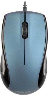 ASTRUM 3B Wired Large Optical USB Mouse - MU110 Blue Wired Optical Mouse(USB 2.0, Blue)