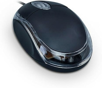NKPR Stylish USB Wired Gaming Mouse With Lighting for Laptop, PC_NK92 Wired Ambidextrous Optical  Gaming Mouse(USB 3.0, Black)