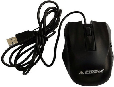 PRODIT mu 253s Wired Ambidextrous Optical Mouse(USB 2.0, CHARCOAL BLACK)