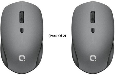 EXPERTRONICS Wireless Mouse 530 Optical Sensor Comfortable Design 2.4GHZ Connectivity Wireless Ambidextrous Optical Mouse(2.4GHz Wireless, Black)
