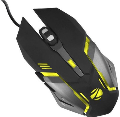 KRISHNA Optical USB Gaming Mouse with LED Effect(Black) Wired Hybrid  Gaming Mouse(2.4GHz Wireless, Black)