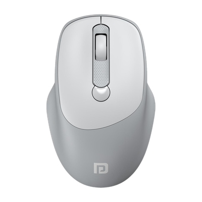 Portronics Toad 7 Ambidextrous Optical Mouse Rechargeable, for Laptop, Mac, PC, Tablet(2.4GHz Wireless, Bluetooth, White)