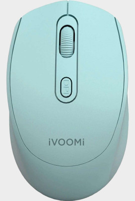 iVoomi Hank-78 Wireless Ergonomic Optical  Gaming Mouse  with Bluetooth(2.4GHz Wireless, Green)
