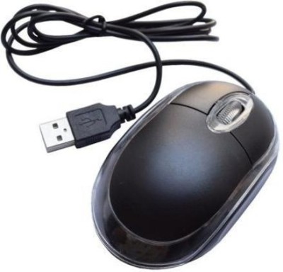 Espouse Wired Optical Mouse USB 2.0 2000dpi Wired Laser Mouse(USB 2.0, Black)