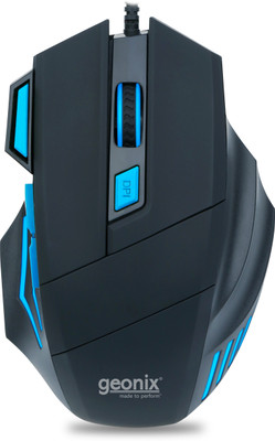GEONIX RM-042 Wired Right Handed Optical  Gaming Mouse(USB 2.0, Navy Blue)