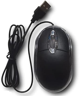 Terabyt Vintage T-36B Wired Optical Mouse(USB 2.0, Black)