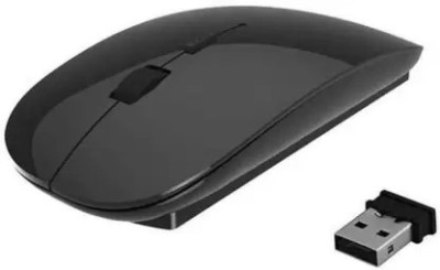 Induinfotech Ultra soft wireless Wireless Optical Mouse(2.4GHz Wireless, Multicolor)