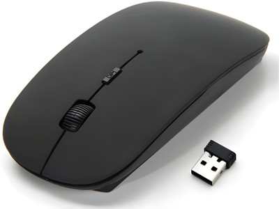 TECHPULSE TPWM Wireless Ambidextrous Optical  Gaming Mouse(2.4GHz Wireless, Black)