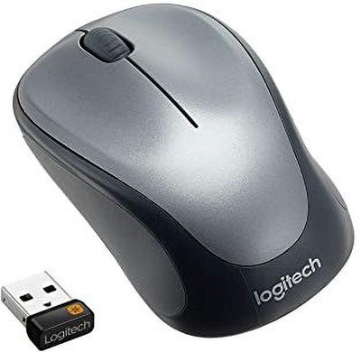 balajm Logitech M235 Wireless Mouse, 2.4 GHz With USB Unifying Receiver Wireless Optical  Gaming Mouse(2.4GHz Wireless, Silver)