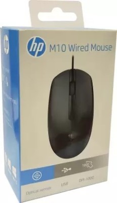 YVC HP M10 (Zb-01) Wired Optical Mouse (USB 3.0, USB 2.0, Black) Wired Optical  Gaming Mouse(USB 3.0, USB 2.0, Black)
