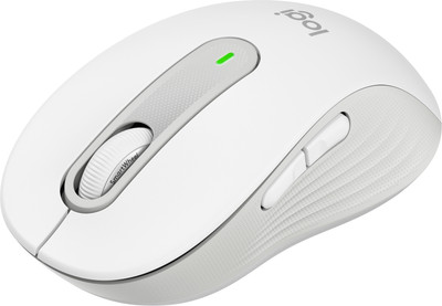 Logitech M650 Silent -Small to Medium Sized Hands Wireless Ambidextrous Optical Mouse  with Bluetooth(2.4GHz Wireless, Bluetooth, Off White)