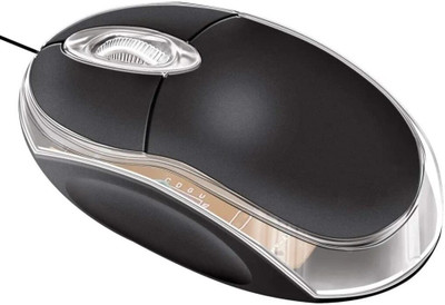 TECHWIBE Mouse Autoclicker, Plug & Play, Auto Clicker, 48 Clicks Per 5 Sec Wired Right Handed Optical Mouse(USB 2.0, Black)