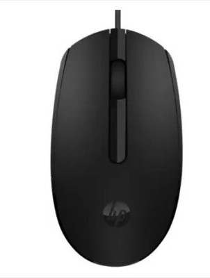 ADFINANCE HP M10 Wired Ambidextrous Optical Mouse(USB 2.0, Black)