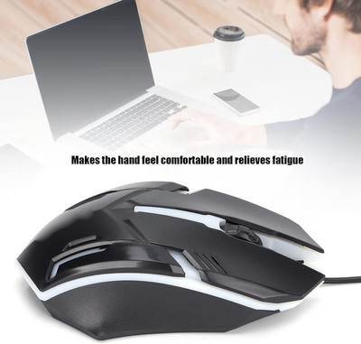 SANEHA Terabyte TB-36B Terabyte 3D Optical Wired USB Mouse (Black) Wired Ambidextrous Optical  Gaming Mouse(USB 3.0, Black)