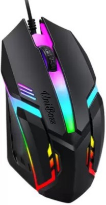 UniBoss Gaming Wired Mouse for Computer, Playstation, Notebook Wired Optical  Gaming Mouse(USB 2.0, USB 3.0, Black)
