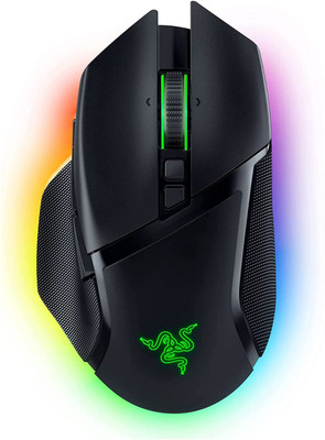 Razer Basilisk V3 Pro Customizable - HyperScroll Tilt Wheel - RZ01-04620100-R3A1 Wireless Ambidextrous Optical  Gaming Mouse  with Bluetooth(Classic Black)