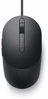 SHREE SIDDHI VINAYAKINFO WORLD Dell MS3220 Wired Laser Mouse, Titan Grey Wired Ambidextrous Laser Mouse(USB 2.0, Grey)