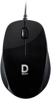 DELL DSELECT Wired Ambidextrous Optical Mouse  with Bluetooth(USB 2.0, Black)