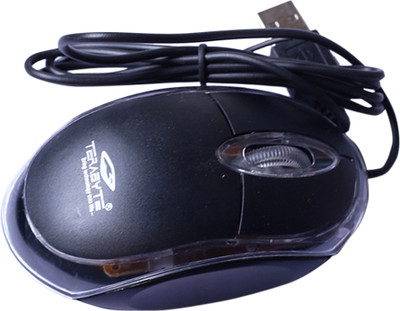 SANEHA TERABYTE COMPUTER MOUSE Wired Ambidextrous Optical  Gaming Mouse(USB 2.0, Black)