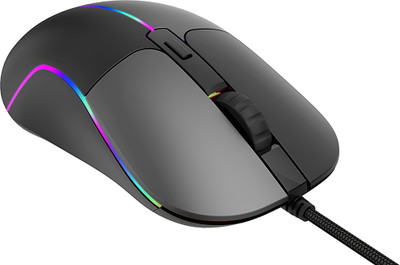 BUYFLUX Customizable 6 RGB Lighting Mode+On/Off, 7 Programmable Buttons, Gaming 6400 DPI Wired Ambidextrous Optical Gaming Mouse(USB 2.0, USB 3.0, Black) BUYFLUX Customizable 6 RGB Lighting Mode+On/Off, 7 Programmable Buttons, Gaming 6400 DPI Wired Ambidextrous Optical Gaming Mouse(USB 2.0, USB 3.0, Black)