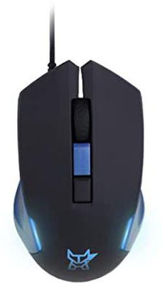 FASHION CREATIONN Wired Usb Gaming Mouse With Breathing Lights And DPI Upto 3600 Wired Hybrid  Gaming Mouse(2.4GHz Wireless, Black)