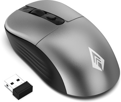 Archer Tech Lab Precision 100 Wireless Mouse Plug & Play, ergonomic, 3 DPI, 10M range Wireless Optical  Gaming Mouse(2.4GHz Wireless, Grey)