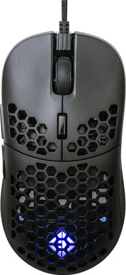 Cosmic Byte Kilonova 3370IC PRO X-Light Pixart 3370 Sensor, DIY Hot-swappable Switches Wired Ambidextrous Optical  Gaming Mouse(USB 2.0, Black)