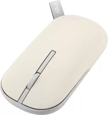Elite Marshmallow / Silent, Adj. DPI, Multi-Mode Wireless Ambidextrous Optical Mouse(2.4GHz Wireless, Beige)