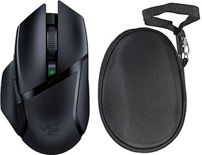 SHIVAM ELECTRONICSN Portable Carrying Protector Case Cover Wireless Hybrid  Gaming Mouse(2.4GHz Wireless, Black)