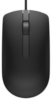 ADFINANCE DELL MS116 Wired Hybrid Mouse(USB 2.0, Black)