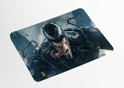 THE NEXGEN STORE VENOM MOUSEPAD 4K PRINTED FOR LAPTOP AND DESKTOP Non Slip Base Mousepad(Black)