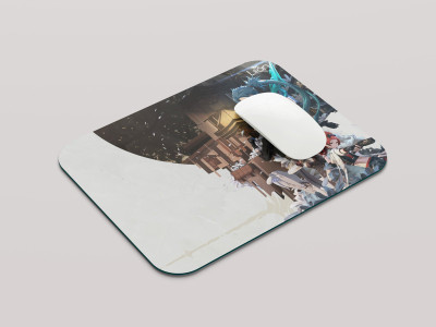 leeon L-MP1-1-195-Wuhtering Waves Characters L2 Non Slip Base Mousepad(Multicolor)