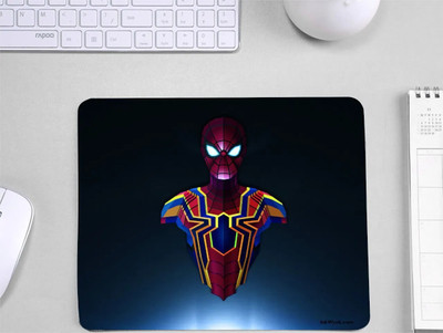MITTRA Indiacraft Spider Man Miles Non Slip Base Dual Sided Mousepad(Spider Man Suit)