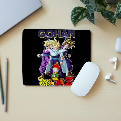 Pranay Anime Printed - Anti-Slip Anti Skid & Smooth Control | 9 x 7.5 inch, Gohan Mousepad(Multicolor)