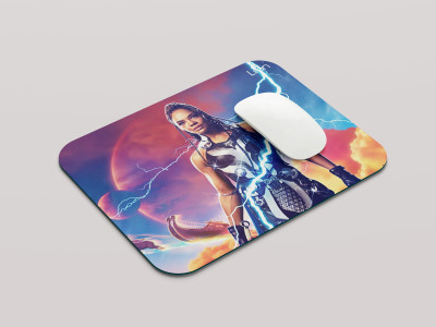 leeon L-MP1-1-269-valkyrie-thor-love-and-thunder-poster L2 Non Slip Base Mousepad(Multicolor)