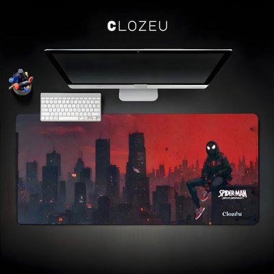 CLOZEU Mouse Pad, Large Extanded Desk Mouse Pad, Non-slip Spill-Resistant Non Slip Base Mousepad(Red)
