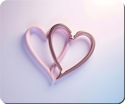 Parlin PARLIN_LOVE_MOUSEPAD Non Slip Base Mousepad(Multicolor)