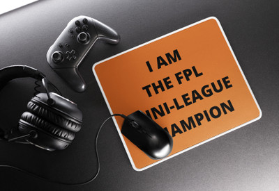 Epic Merch Mini League Champion Non Slip Base Mousepad(Multicolor)