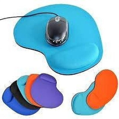 R3 GERMAN Mouse Pad with Wrist Rest, Waterproof Mouse Pad for Gaming, PC & Laptop Non Slip Base Mousepad(Black)