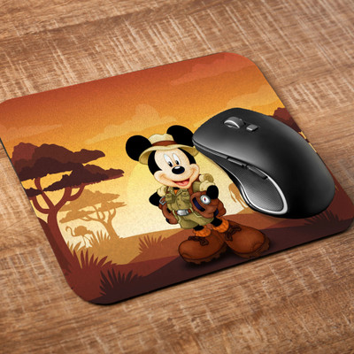 BHS BROTHERS MOUSE PAD 0.182 Non Slip Base Mousepad(Yellow)