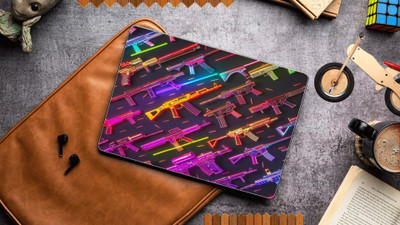 wrap craft Printed Designer Anti Skid, Thick Non-Slip Rubber Base Mouse Pad_51 Non Slip Base Mousepad(Multicolor)