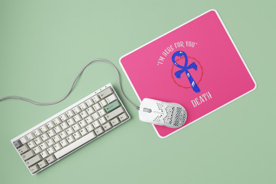 Epic Merch Death Mousepad(Multicolor)