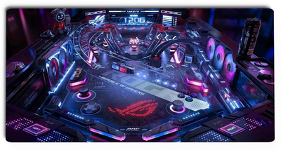 Gifting Domus Large Mouse Pad Desk Mat Pinball Game, Anti-Skid Rubber Base, 3mm Thick Mousepad(Pinball Game)