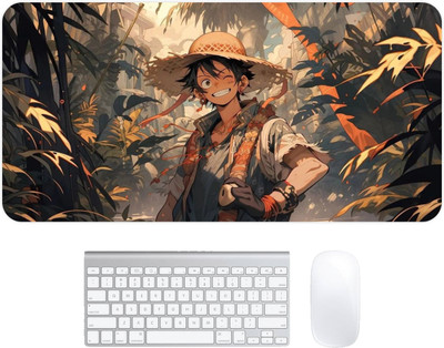 Kuavi Extended Anime Mouse Pad, 279 x 584 mm, Thick Rubber Base(Design-33) Non Slip Base Mousepad(Multicolor)