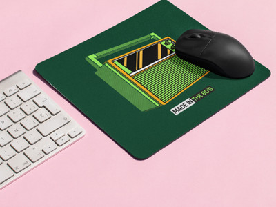 Epic Merch Made in 80’s Mousepad(Multicolor)